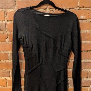 Nicole Miller wool blend dress